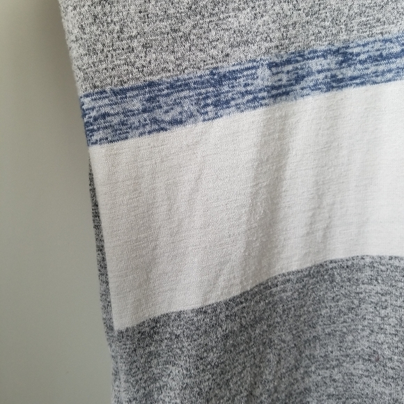 Aritzia wilfred free Lorelei grey striped dress - Picture 10 of 11